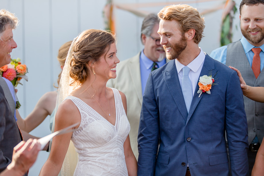 happy newlyweds