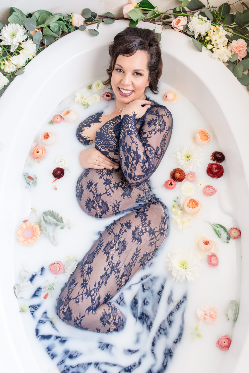 chinese dress ladies Hattie Dress - Bohemian Lace Maternity Dress main image 0